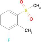 1-Fluoro-2-methyl-3-(methylsulfonyl)benzene