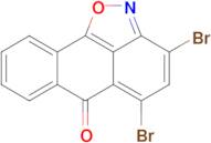 3,5-Dibromo-6H-anthra[1,9-cd]isoxazol-6-one