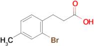 3-(2-Bromo-4-methylphenyl)propanoic acid