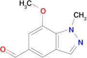 7-Methoxy-1-methyl-1H-indazole-5-carbaldehyde