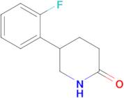 5-(2-Fluorophenyl)piperidin-2-one