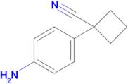 1-(4-Aminophenyl)cyclobutane-1-carbonitrile