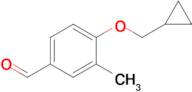 4-(Cyclopropylmethoxy)-3-methylbenzaldehyde