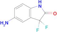 5-Amino-3,3-difluoroindolin-2-one