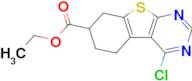 Ethyl 4-chloro-5,6,7,8-tetrahydrobenzo[4,5]thieno[2,3-d]pyrimidine-7-carboxylate