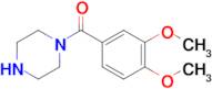 (3,4-Dimethoxyphenyl)(piperazin-1-yl)methanone