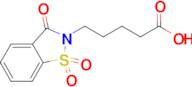 5-(1,1-Dioxido-3-oxobenzo[d]isothiazol-2(3H)-yl)pentanoic acid