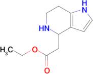 Ethyl 2-(4,5,6,7-tetrahydro-1H-pyrrolo[3,2-c]pyridin-4-yl)acetate