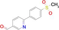 6-(4-(Methylsulfonyl)phenyl)nicotinaldehyde