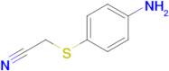 2-((4-Aminophenyl)thio)acetonitrile