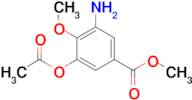 Methyl 3-acetoxy-5-amino-4-methoxybenzoate