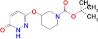 tert-butyl 3-[(6-oxo-1,6-dihydropyridazin-3-yl)oxy]piperidine-1-carboxylate