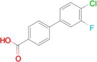 4'-Chloro-3'-fluoro-[1,1'-biphenyl]-4-carboxylic acid