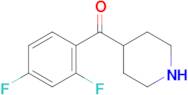 (2,4-Difluorophenyl)(piperidin-4-yl)methanone