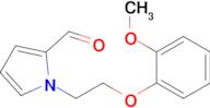 1-(2-(2-Methoxyphenoxy)ethyl)-1H-pyrrole-2-carbaldehyde