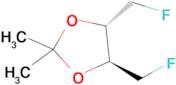 (4S,5S)-4,5-bis(fluoromethyl)-2,2-dimethyl-1,3-dioxolane