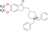 1,1-Dibenzyl-4-((5,6-dimethoxy-1-oxo-2,3-dihydro-1H-inden-2-yl)methyl)piperidin-1-ium bromide