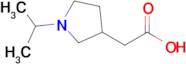 2-(1-Isopropylpyrrolidin-3-yl)acetic acid