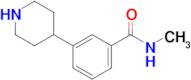 N-methyl-3-(piperidin-4-yl)benzamide