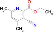 Ethyl 3-cyano-4,6-dimethylpicolinate