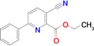 Ethyl 3-cyano-6-phenylpicolinate