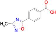4-(3-Methyl-1,2,4-oxadiazol-5-yl)benzoic acid