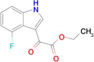 Ethyl 2-(4-fluoro-1H-indol-3-yl)-2-oxoacetate