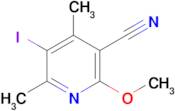 5-Iodo-2-methoxy-4,6-dimethylnicotinonitrile
