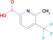 6-Methyl-5-(trifluoromethyl)picolinic acid