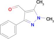 1,5-Dimethyl-3-phenyl-1H-pyrazole-4-carbaldehyde