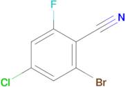 2-Bromo-4-chloro-6-fluorobenzonitrile
