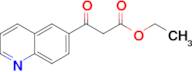 Ethyl 3-oxo-3-(quinolin-6-yl)propanoate