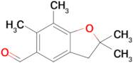 2,2,6,7-Tetramethyl-2,3-dihydrobenzofuran-5-carbaldehyde