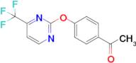 1-(4-((4-(Trifluoromethyl)pyrimidin-2-yl)oxy)phenyl)ethan-1-one