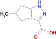 5-Methyl-1,4,5,6-tetrahydrocyclopenta[c]pyrazole-3-carboxylic acid