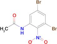 N-(3,5-dibromo-2-nitrophenyl)acetamide