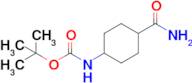 Tert-butyl (4-carbamoylcyclohexyl)carbamate