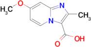 7-Methoxy-2-methylimidazo[1,2-a]pyridine-3-carboxylic acid