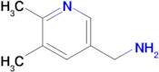 (5,6-Dimethylpyridin-3-yl)methanamine