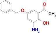 1-(3-Amino-5-(benzyloxy)-2-hydroxyphenyl)ethan-1-one