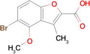 5-Bromo-4-methoxy-3-methylbenzofuran-2-carboxylic acid