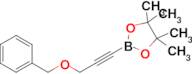 2-(3-(Benzyloxy)prop-1-yn-1-yl)-4,4,5,5-tetramethyl-1,3,2-dioxaborolane