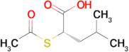 (S)-2-(acetylthio)-4-methylpentanoic acid