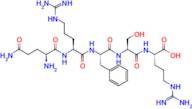 L-glutaminyl-L-arginyl-L-phenylalanyl-L-seryl-L-arginine