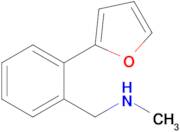 1-(2-(Furan-2-yl)phenyl)-N-methylmethanamine