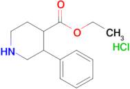 Ethyl 3-phenylpiperidine-4-carboxylate hydrochloride