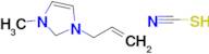 Thiocyanic acid compound with 1-allyl-3-methyl-2,3-dihydro-1H-imidazole (1:1)