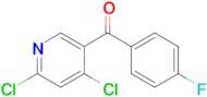 (4,6-Dichloropyridin-3-yl)(4-fluorophenyl)methanone