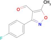 3-(4-Fluorophenyl)-5-methylisoxazole-4-carbaldehyde