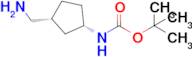 Tert-butyl ((1S,3R)-3-(aminomethyl)cyclopentyl)carbamate